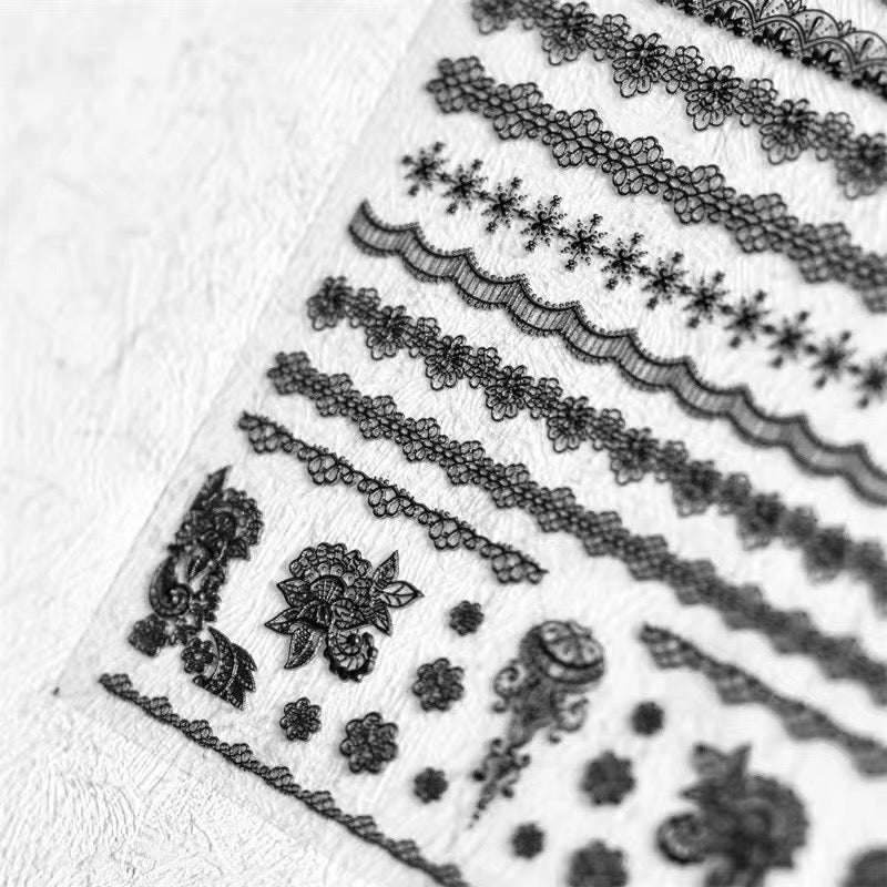 Lace Lace Nail Decal Decoration
