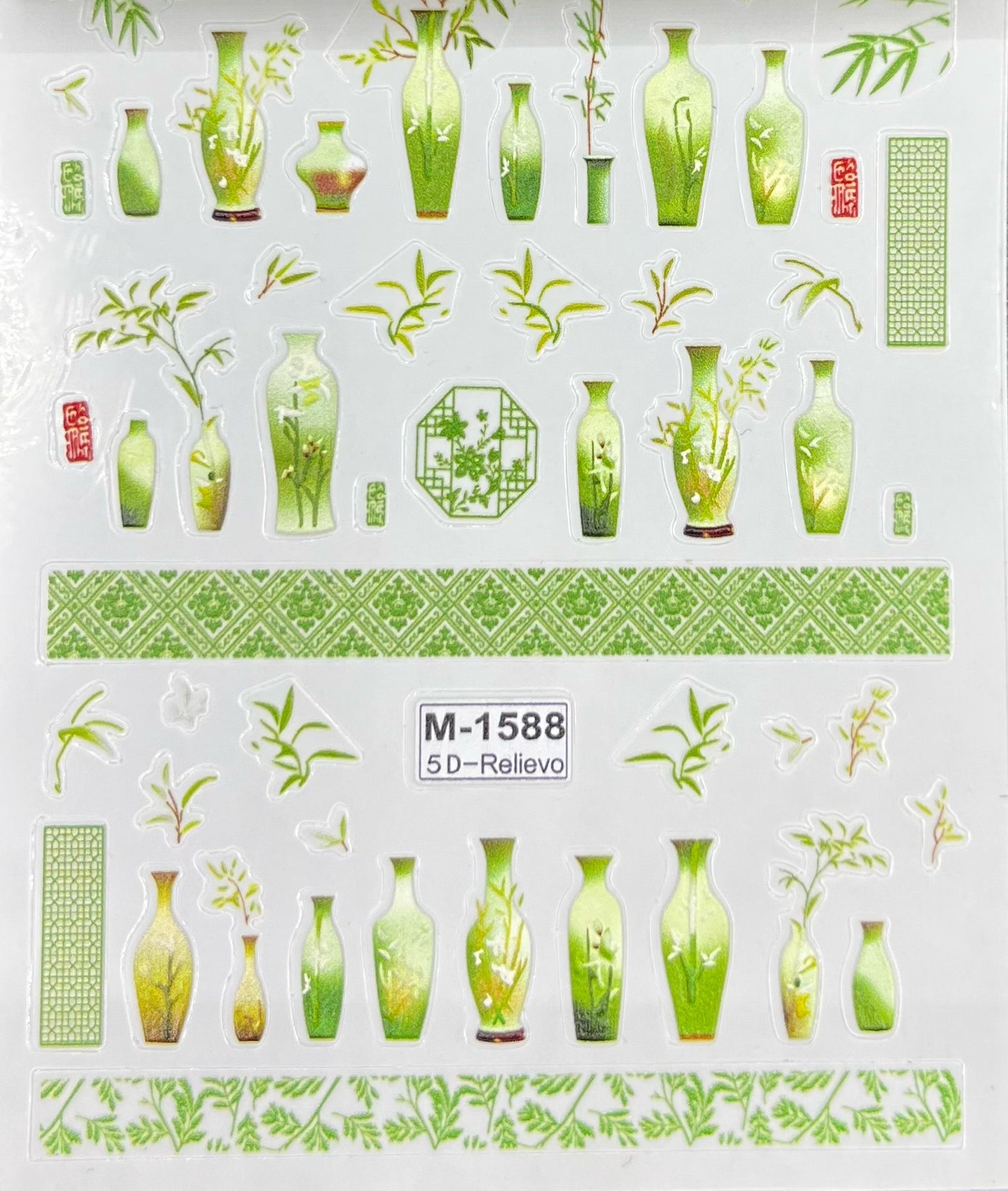 National Style Series Nail Sticker Decoration