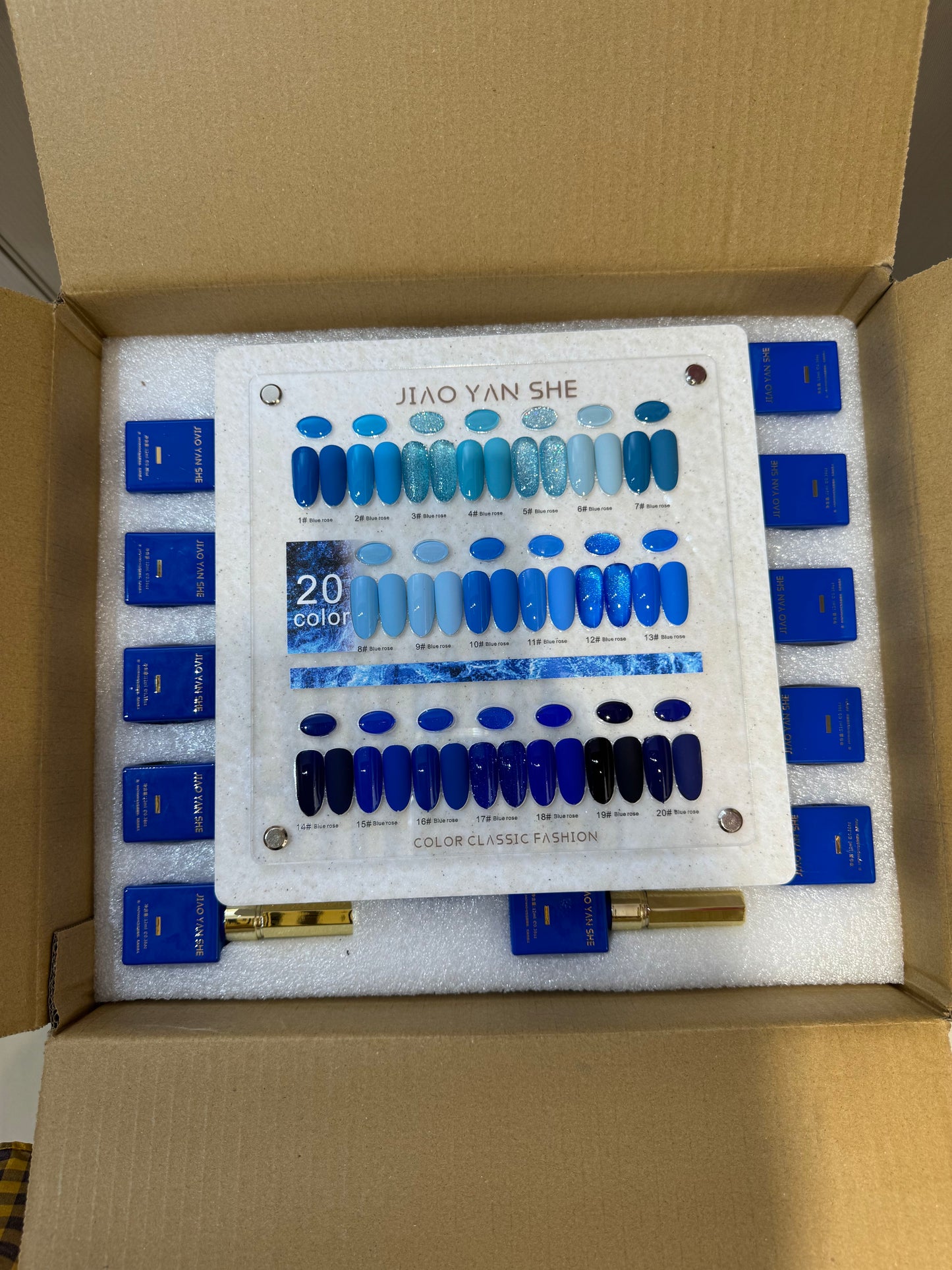 JIAOYANSHE 20 colors Klein Blue Collection
