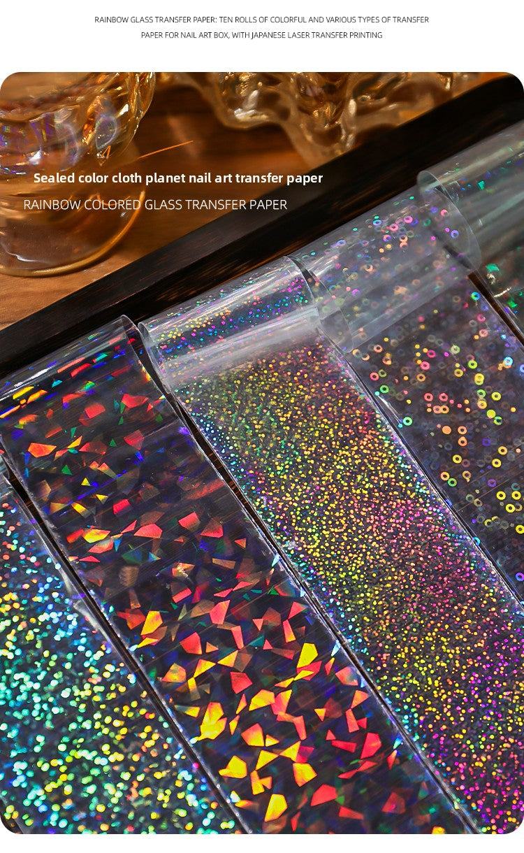 Laser Aurora Transfer Foil Paper