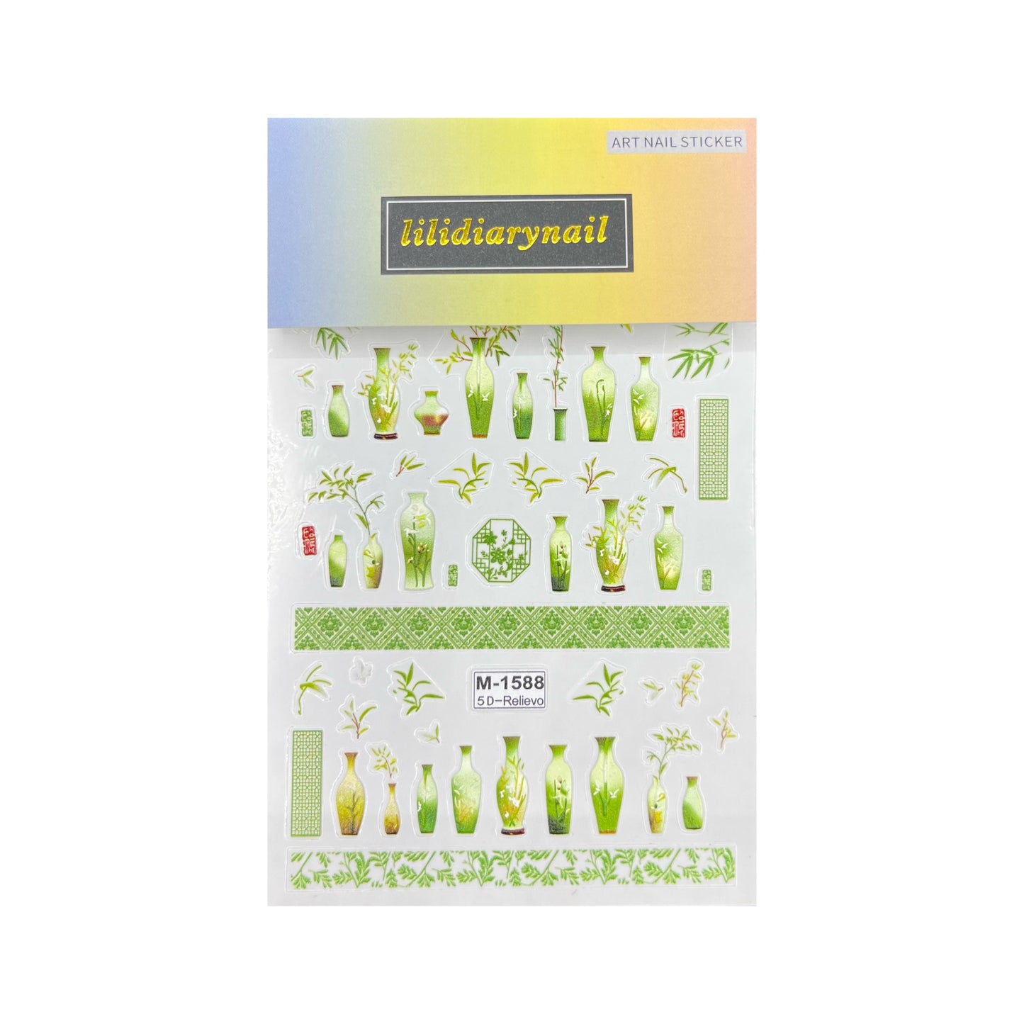 National Style Series Nail Sticker Decoration