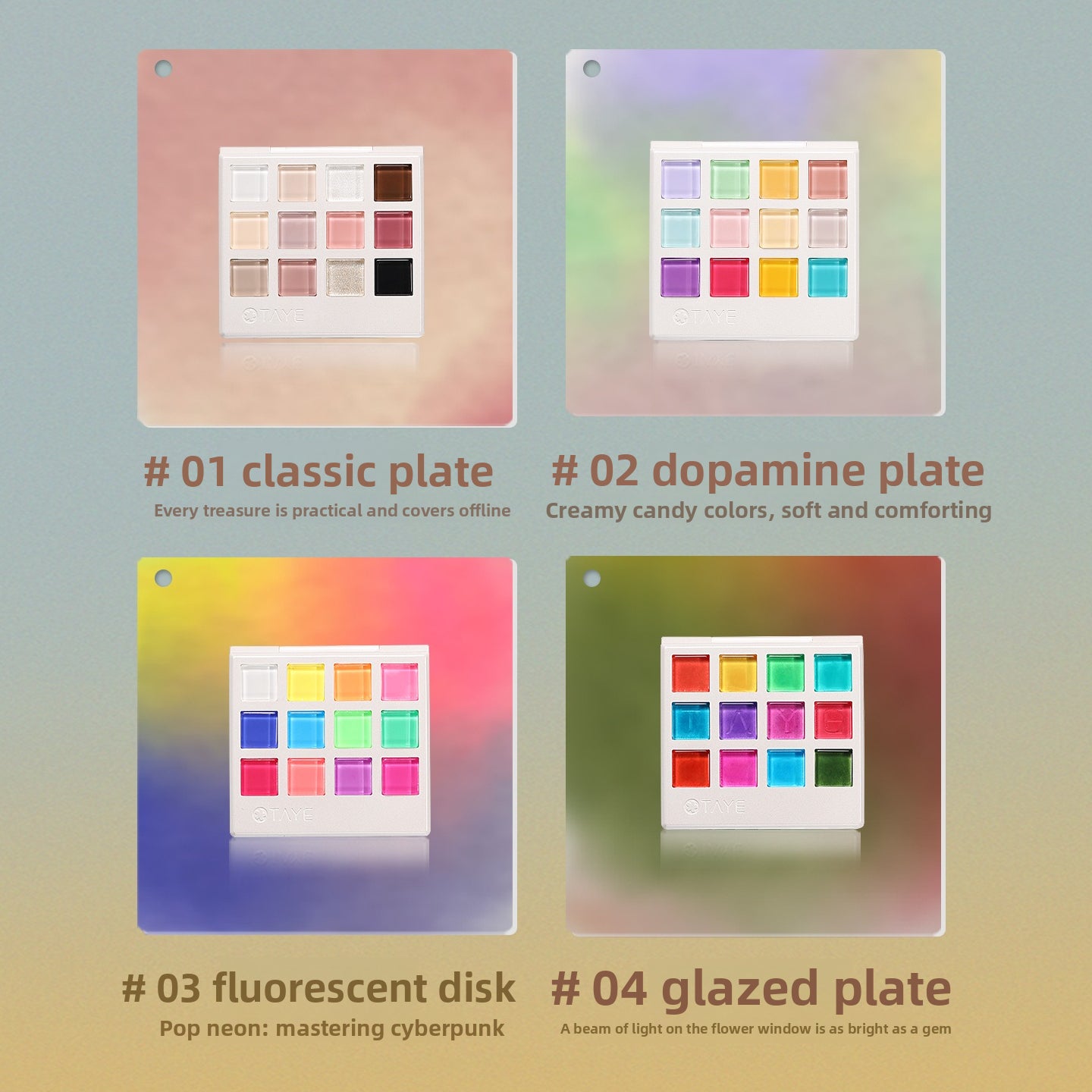 TAYE Pat Pat Gel 4 Palettes