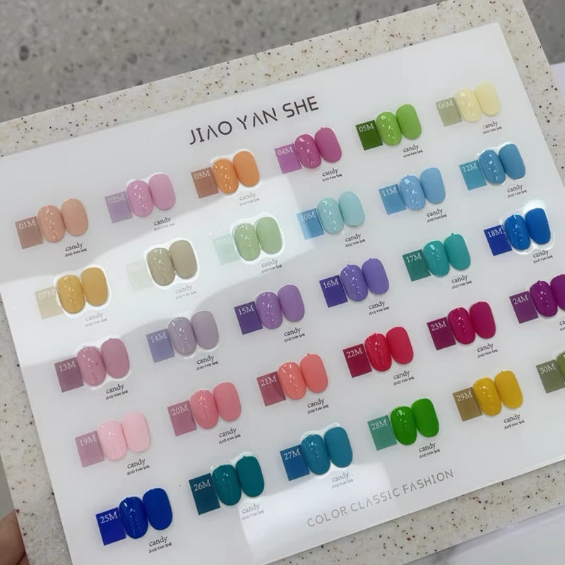 JIAO YAN SHE DISNEY 30 Candy Colors Colletion – LILI DIARY NAIL