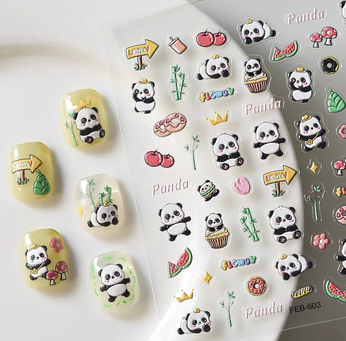 FEB Cartoon Nail Stickers
