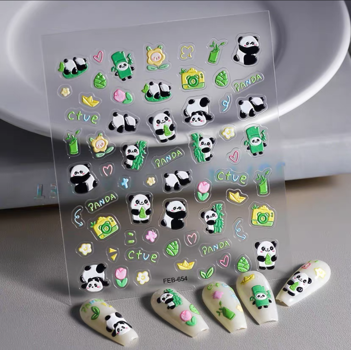 FEB Cartoon Nail Stickers