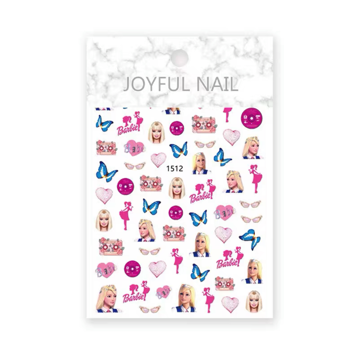 Barbie Nail Stickers(JO)