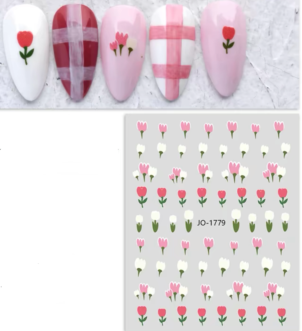 Flower Nail Sticker(JO)
