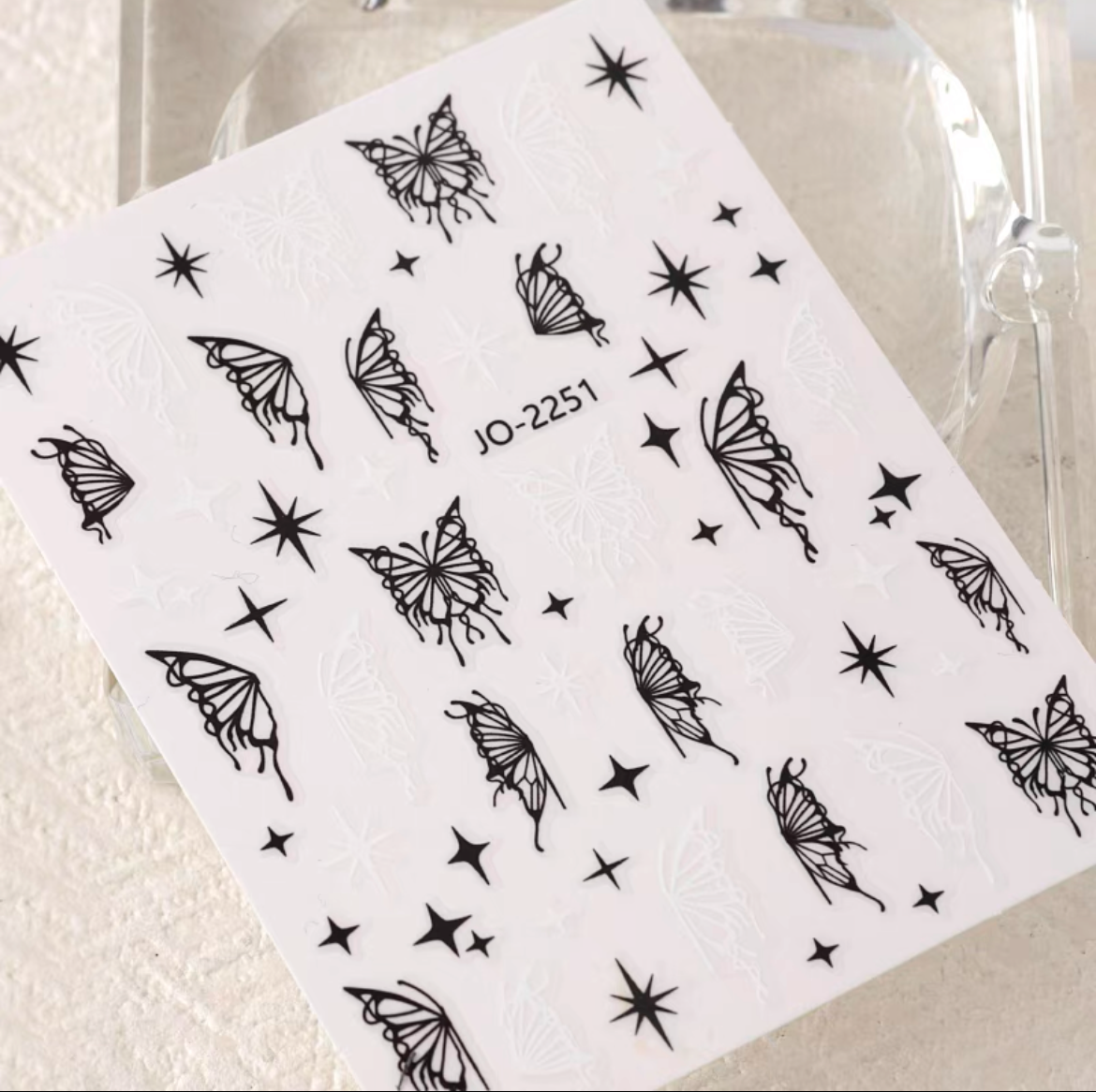 Butterfly Nail Stcker