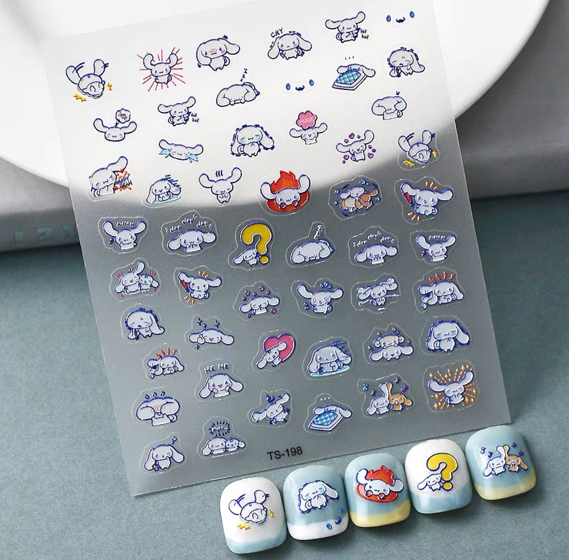 FEB Cartoon Nail Stickers