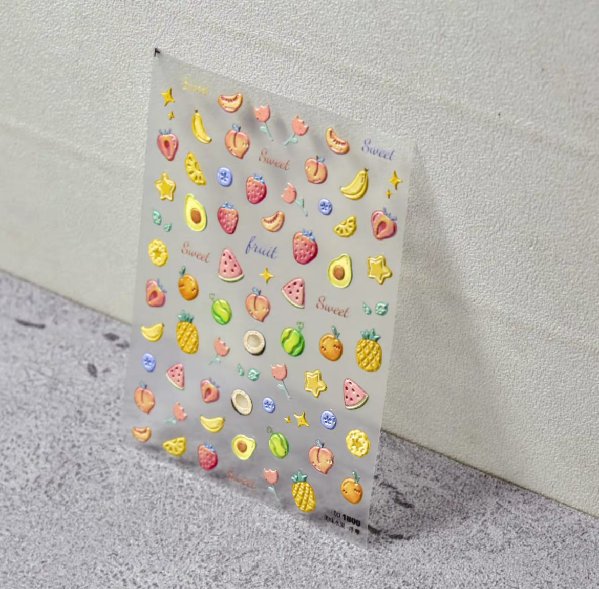 Fruit Nail Sticker