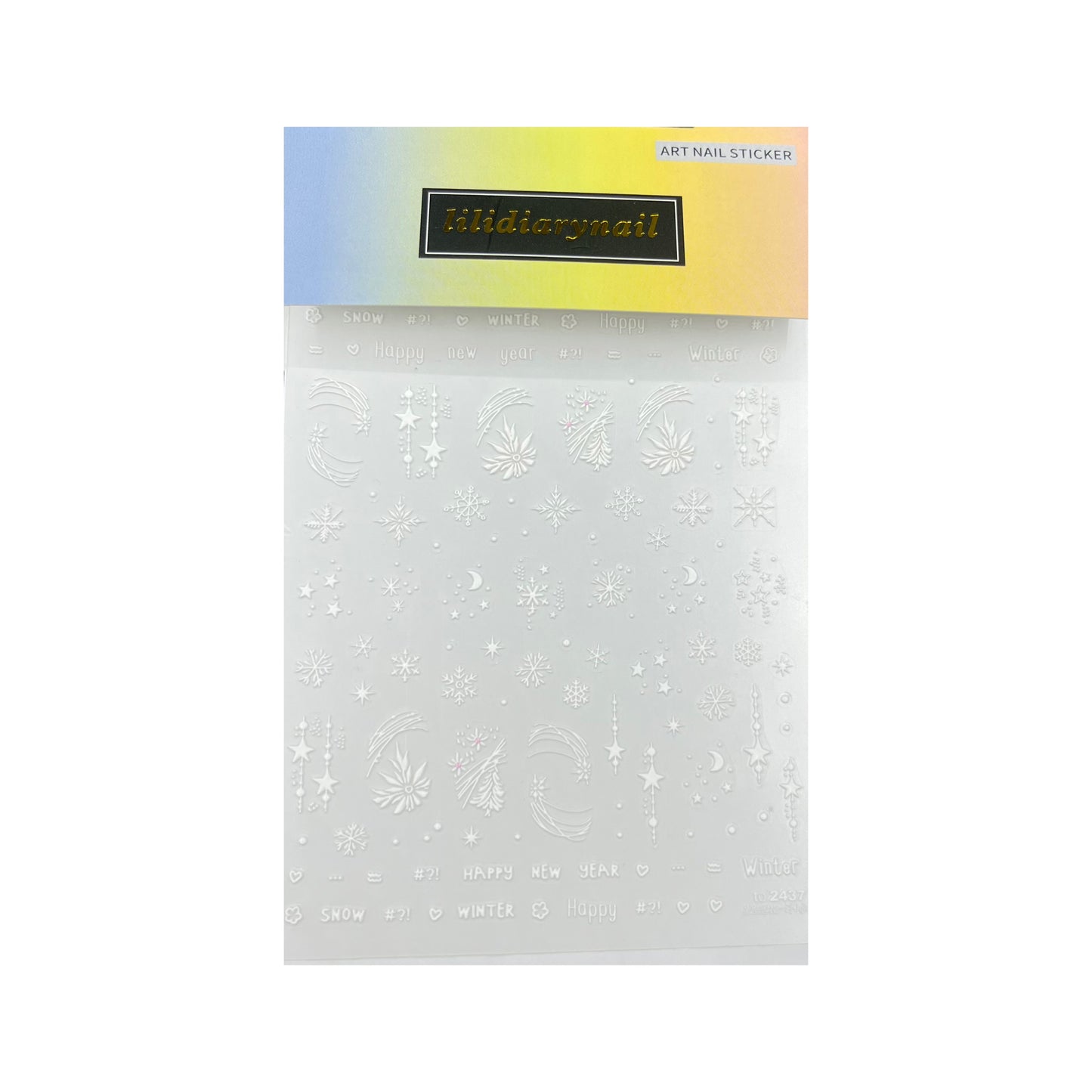 Snowflake Nail Stickers