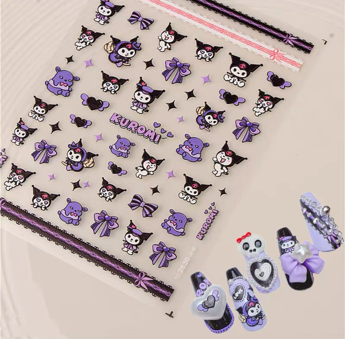 To-Cartoon Character Nail Art Decoration