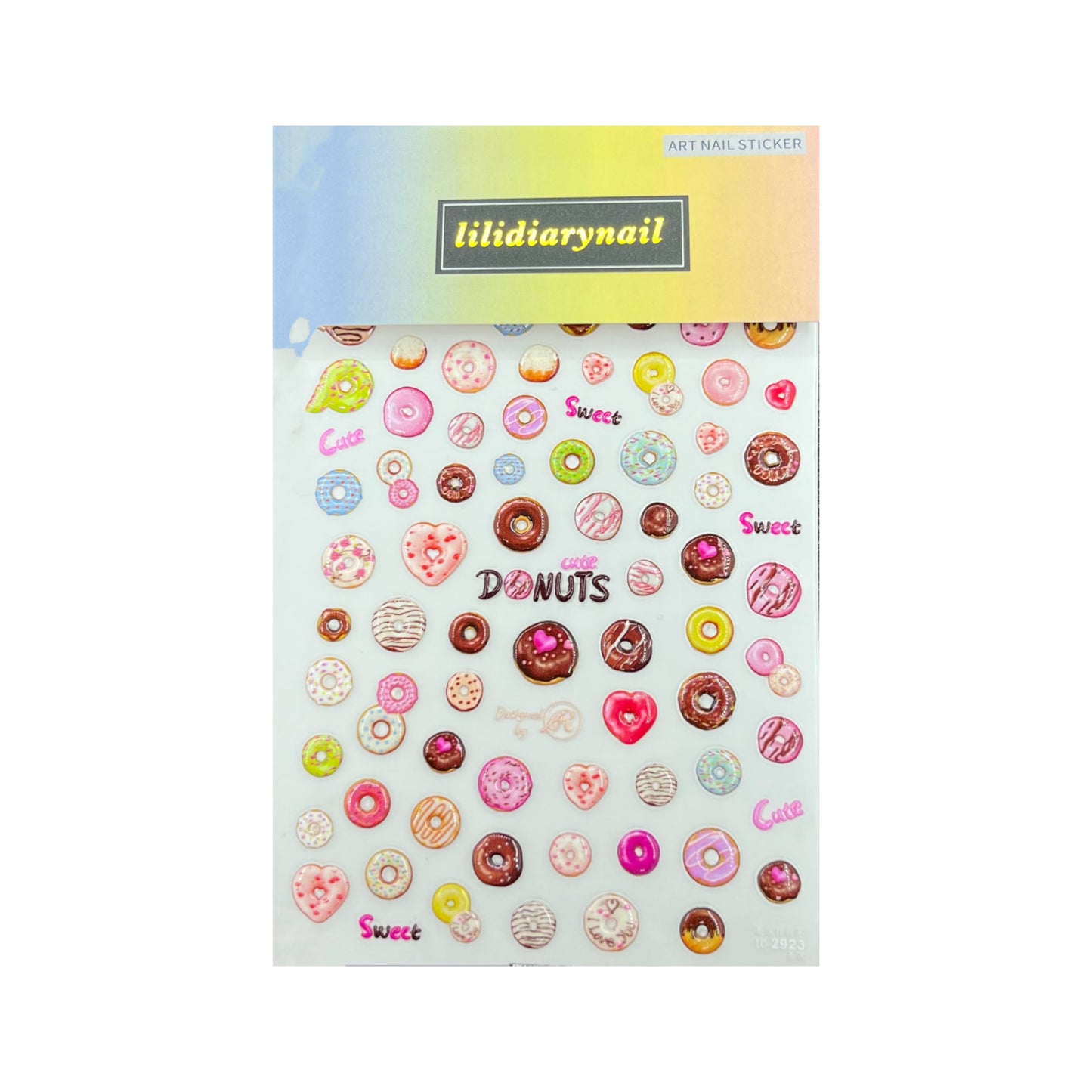 Dessert Nail Sticker Decoration