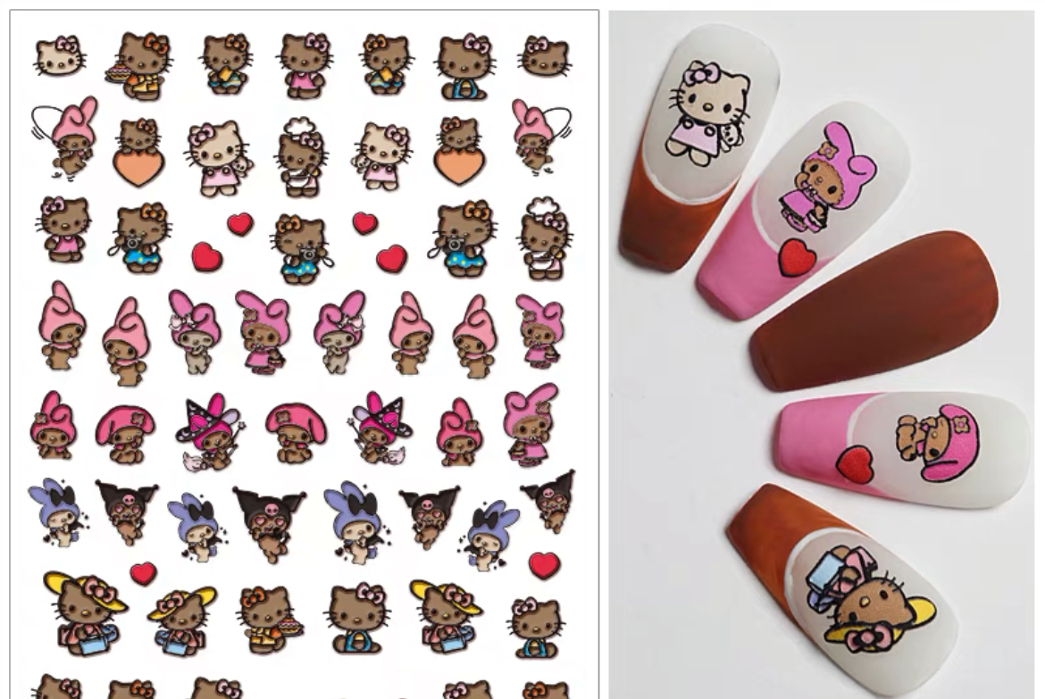 To-Cartoon Character Nail Art Decoration