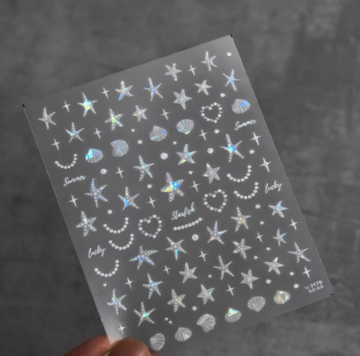 Ocean Theme Nail Stickers