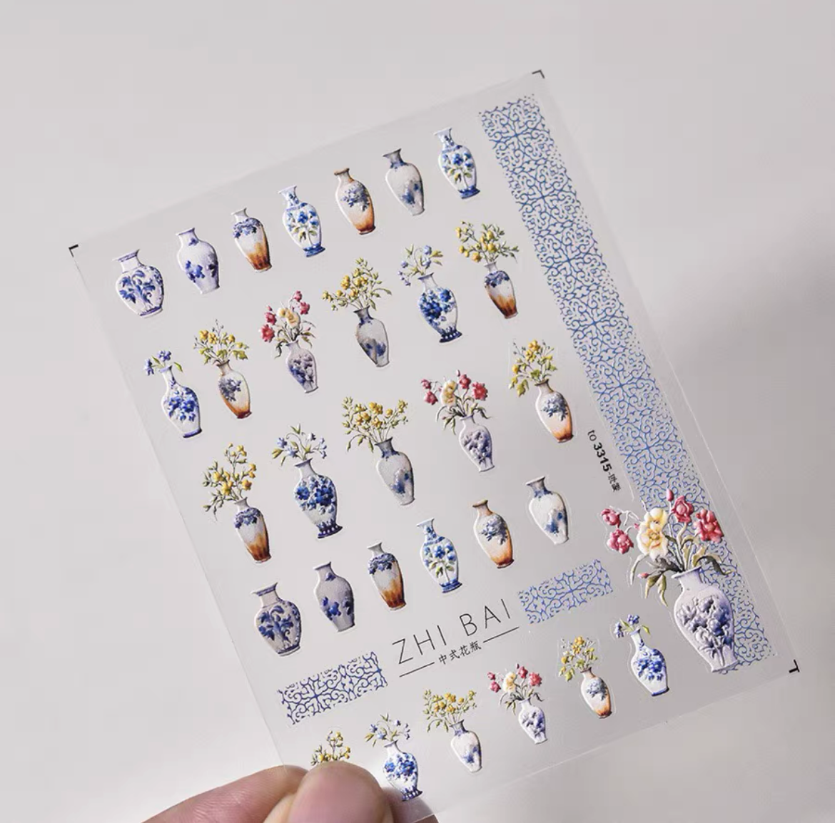 National Style Series Nail Sticker Decoration