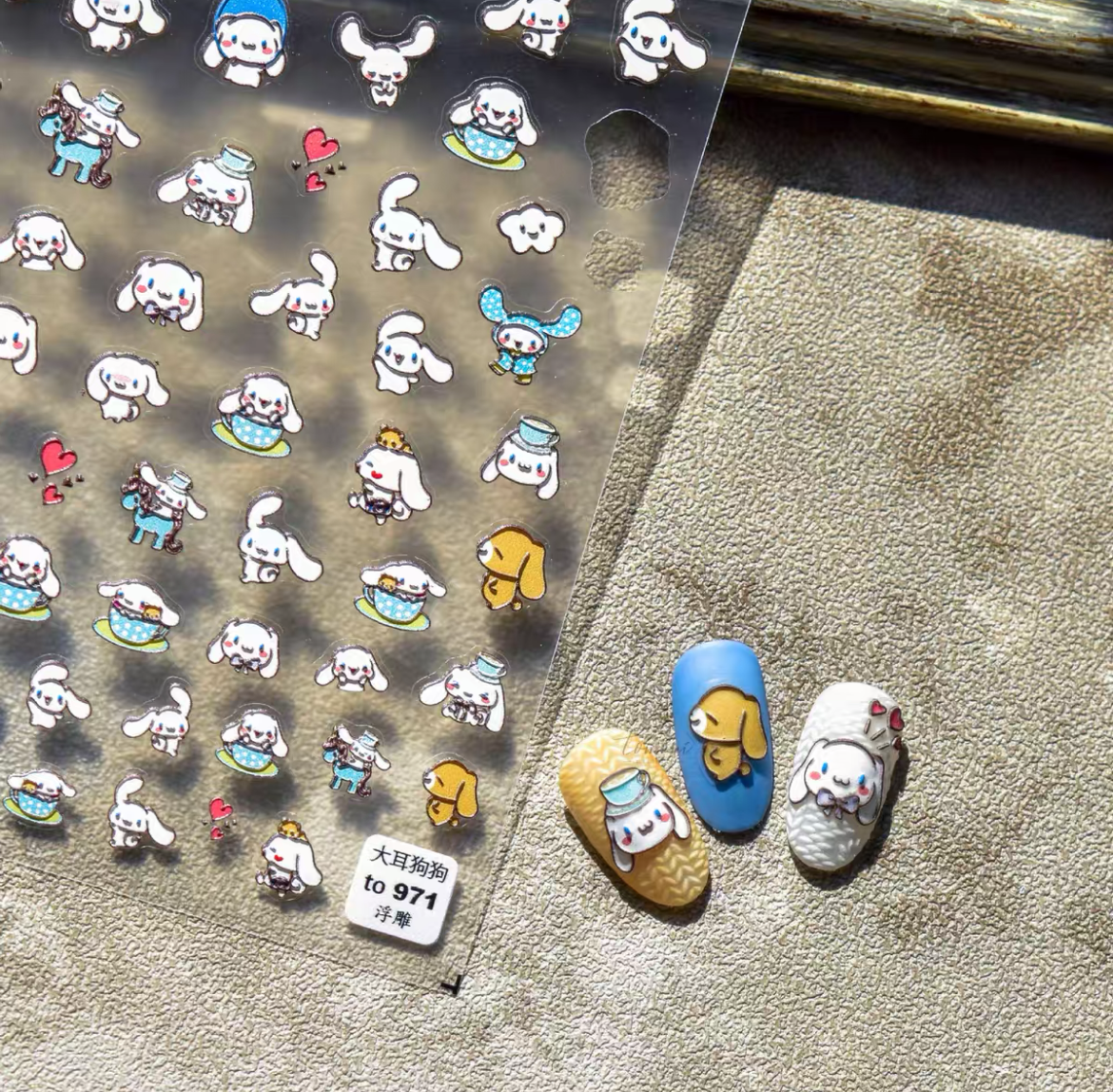 To-Cartoon Character Nail Art Decoration