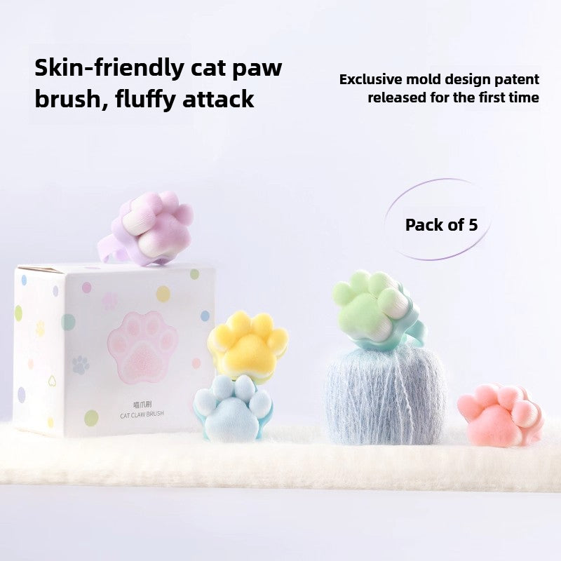 TAYE Cat Paw Nail Dust Brush