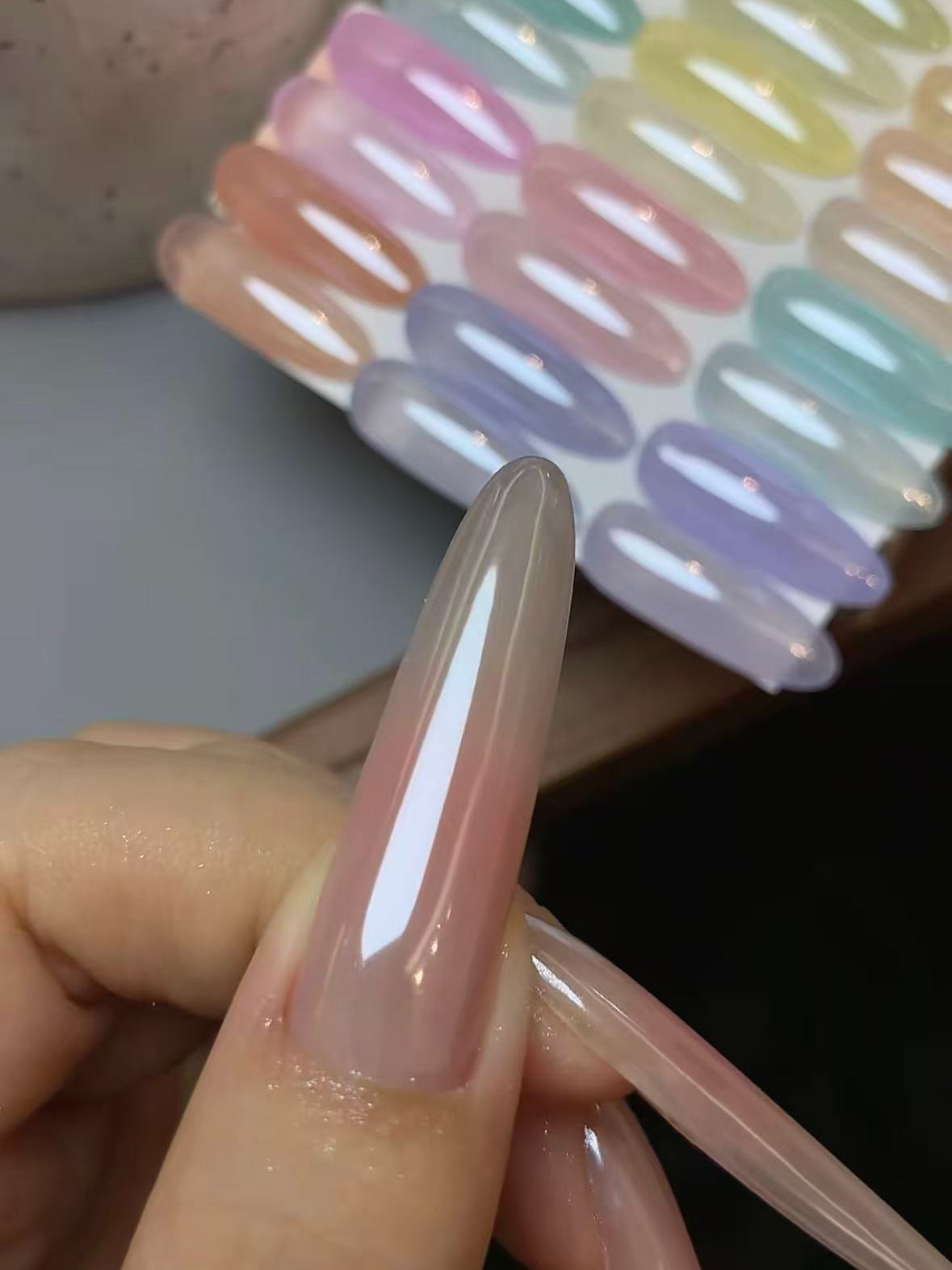 High-Transparency Aurora Crystal-Coated Power