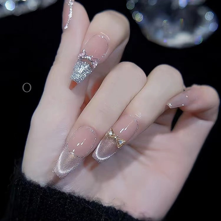 C04 Mix Glass Diamond Bow