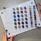 JIAO YAN SHE -24 Colors Colorful Glitter Collection