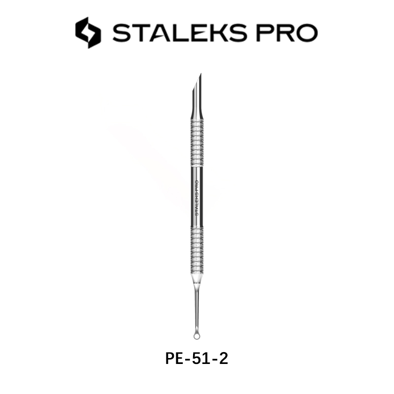 Staleks Pro  Cuticle Pusher Manicure Tool  Russian Style