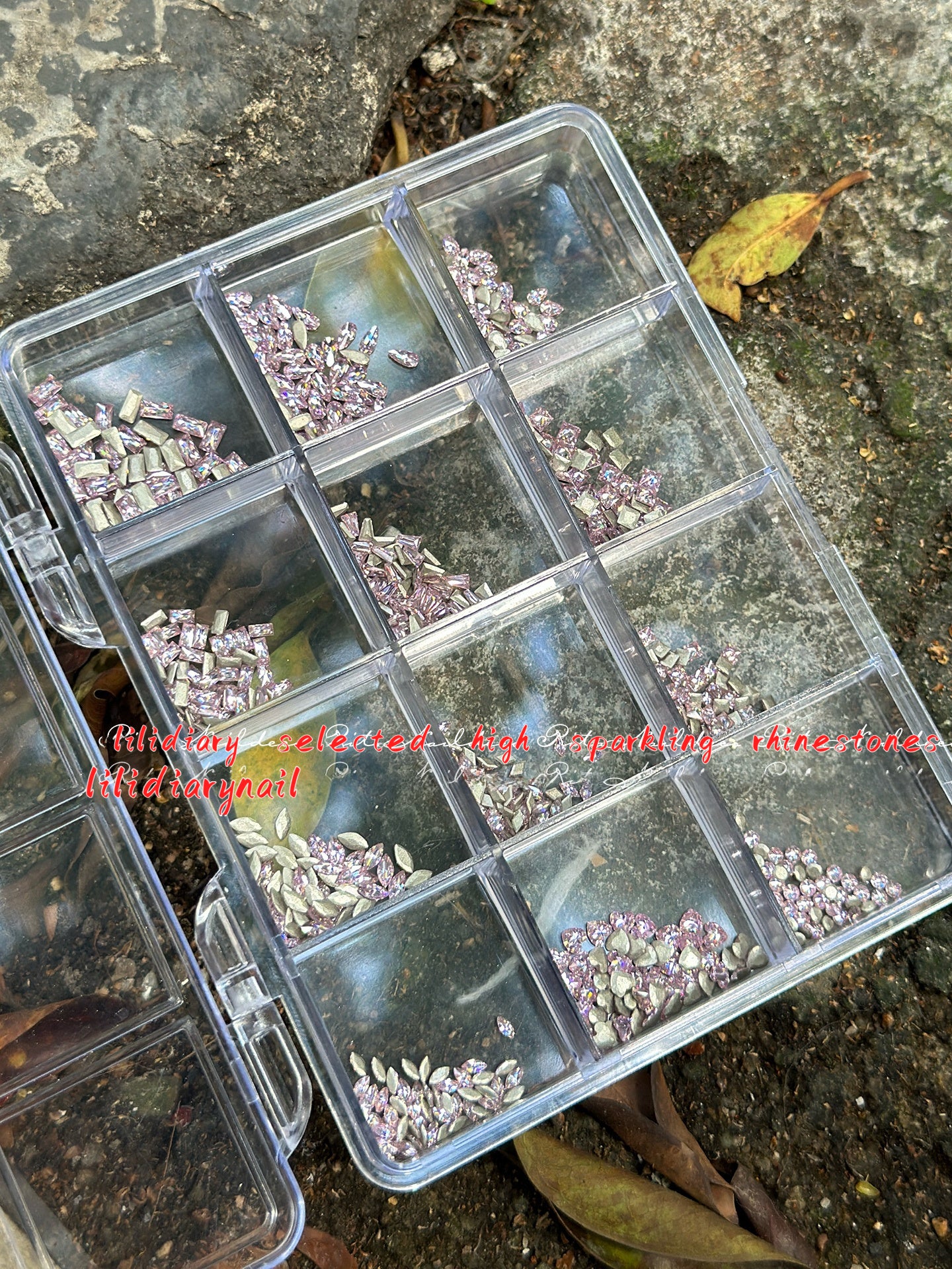 600pcs Flat Back Zircon Gem Stone for Nail Art Design
