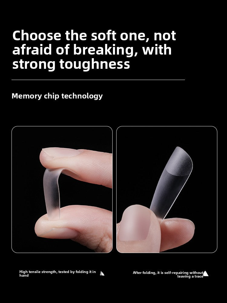 Ultra-thin Transparent Nail Tips For Gel X