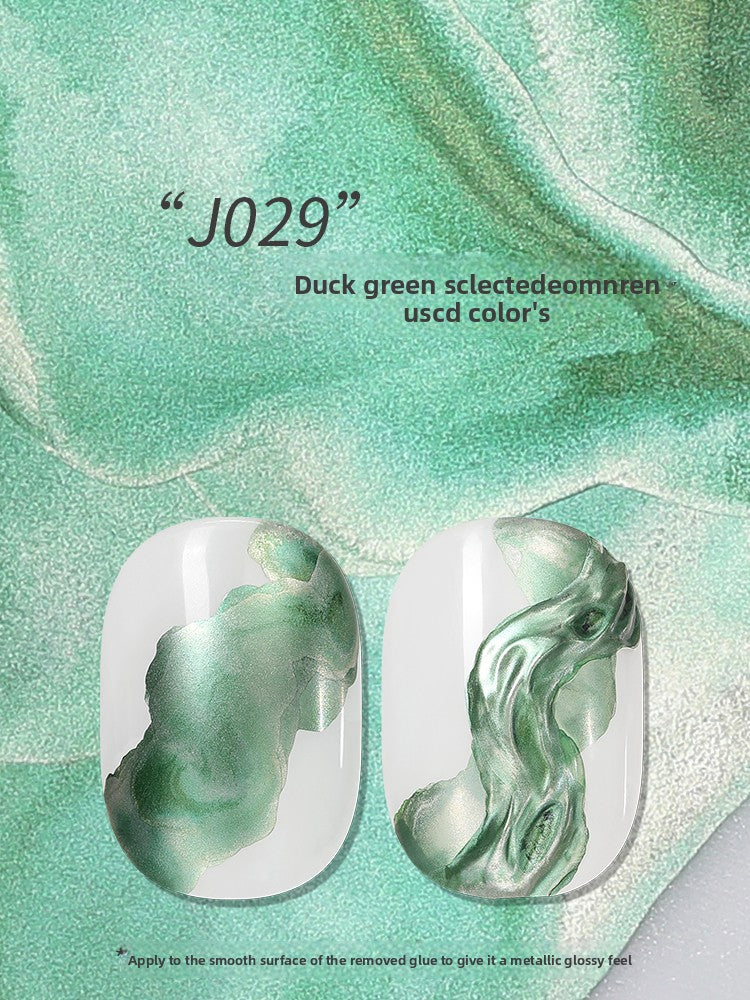 Nail Art Metallic Gradient Blending Solution