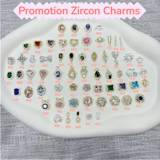 Promotion Zircon Charms