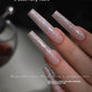 Nail Diamond Extension Gel, Fine Glitter Builder Gel, Shaping UV Gel, Paper-Free Quick Extension, Specialized for Nail Salons