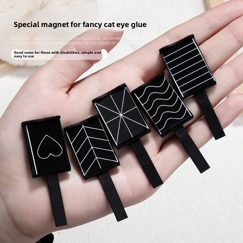 3 in 1 Cigar Large Magnet For Cat Eye Nail
