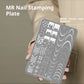 MR NAIL Nail Art Stamping Plate