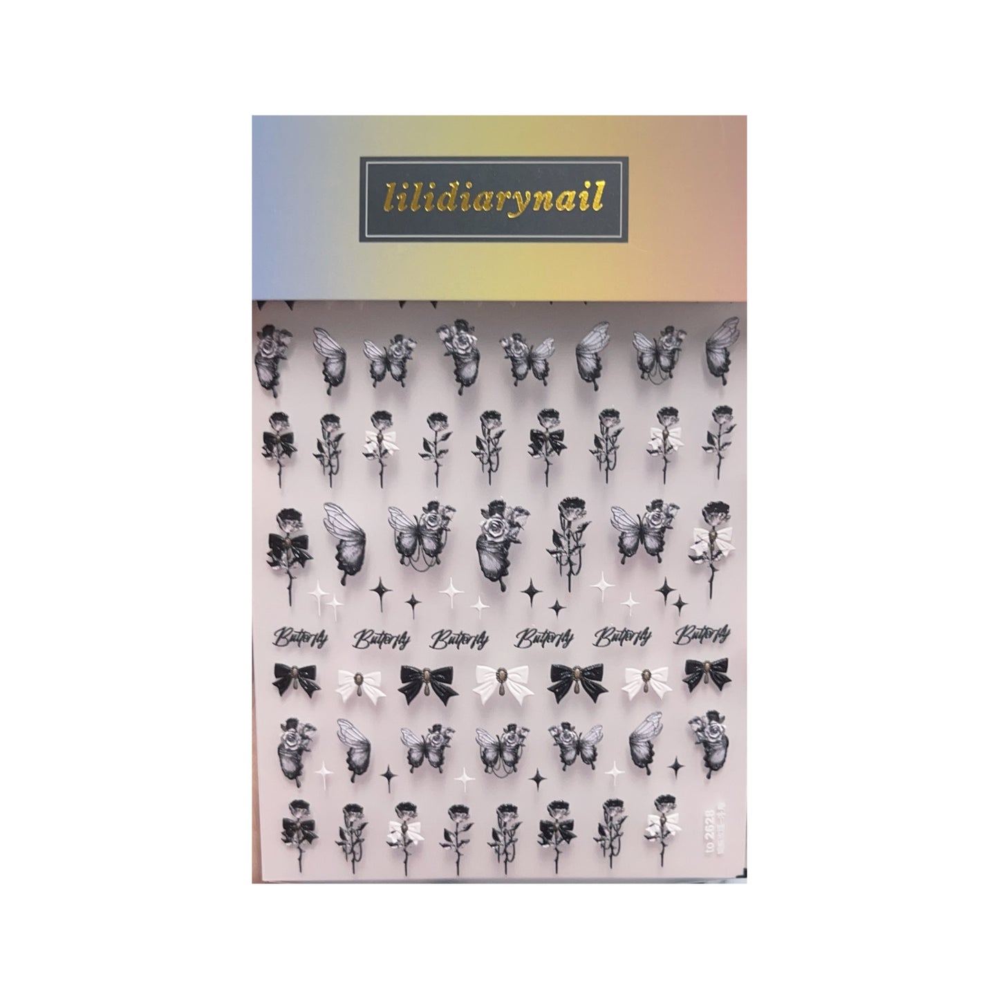 Flower Collection Nail Sticker Decoration