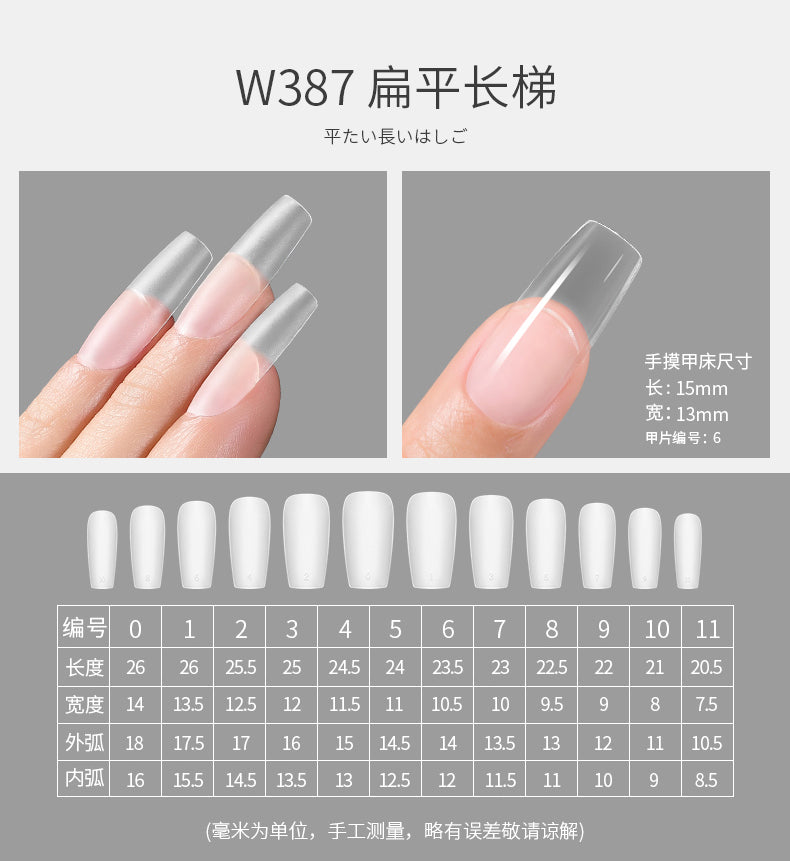 Mr Nail Specialized for nail art salons, 22 styles of ultra-thin, seamless, fully or partially attached Nail Tips