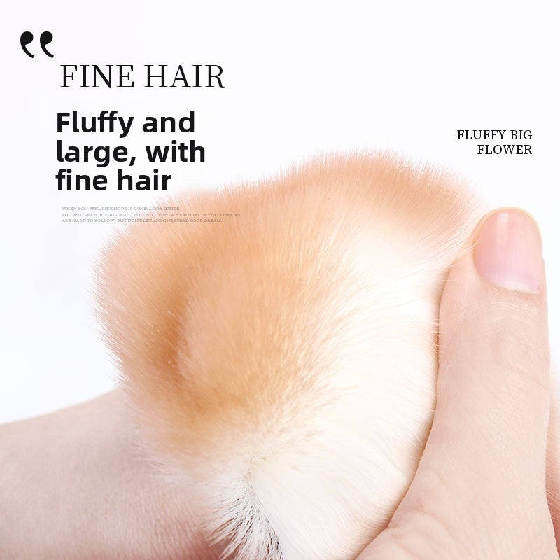 Japanese Style Nail Art Brush Rose Design Dust Cleaner