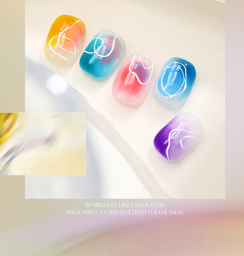 TAYE  Glassy Dopamine Color Nail Polish Gel