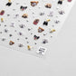 Puppy Nail Sticker