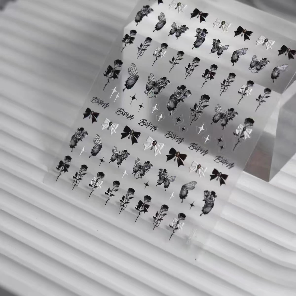 Flower Collection Nail Sticker Decoration