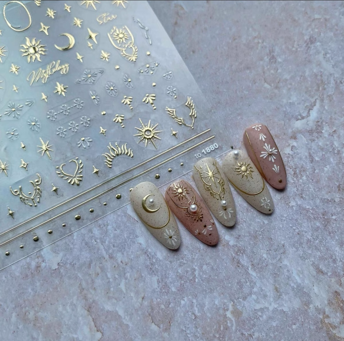 Star Series Nail Sticker Decoration