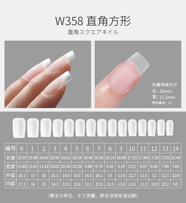 Mr Nail Specialized for nail art salons, 22 styles of ultra-thin, seamless, fully or partially attached Nail Tips