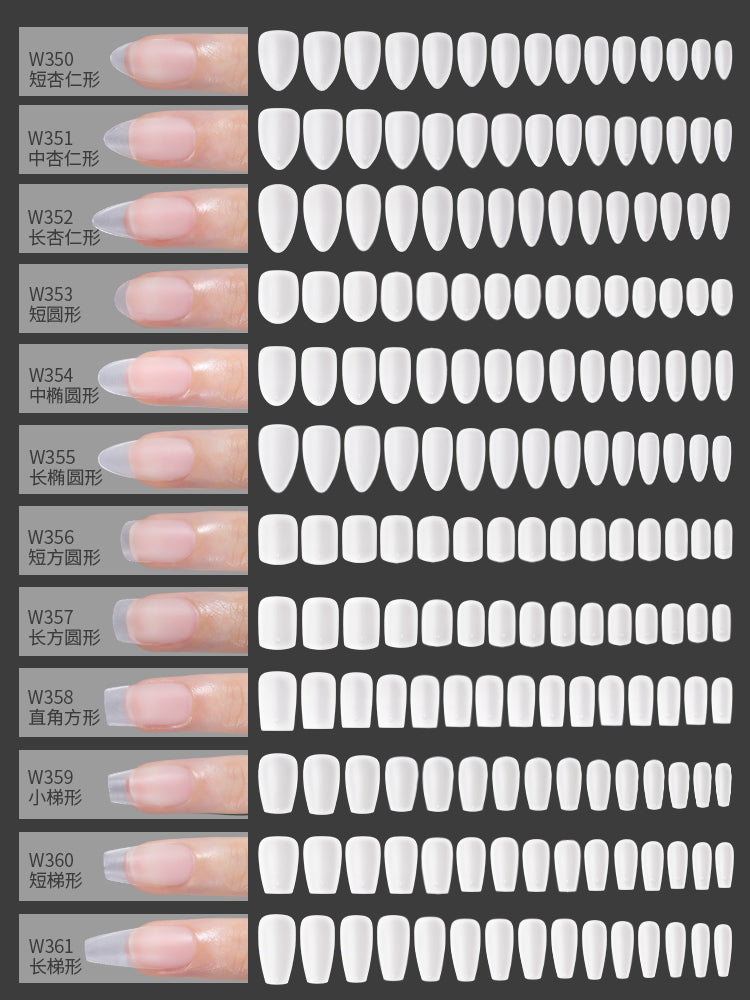 Mr Nail Specialized for nail art salons, 22 styles of ultra-thin, seamless, fully or partially attached Nail Tips