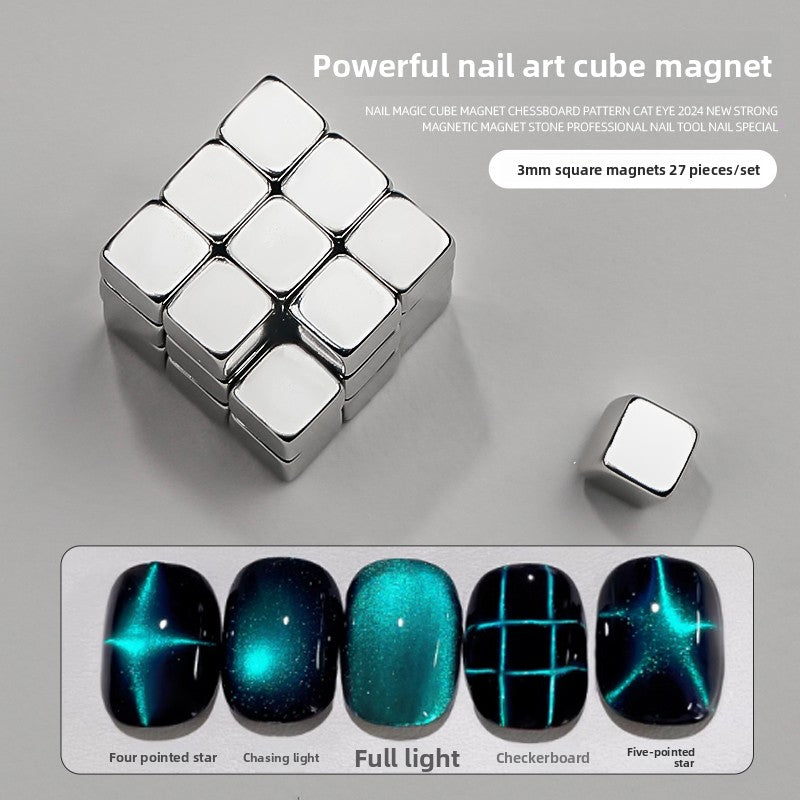 3 in 1 Cigar Large Magnet For Cat Eye Nail