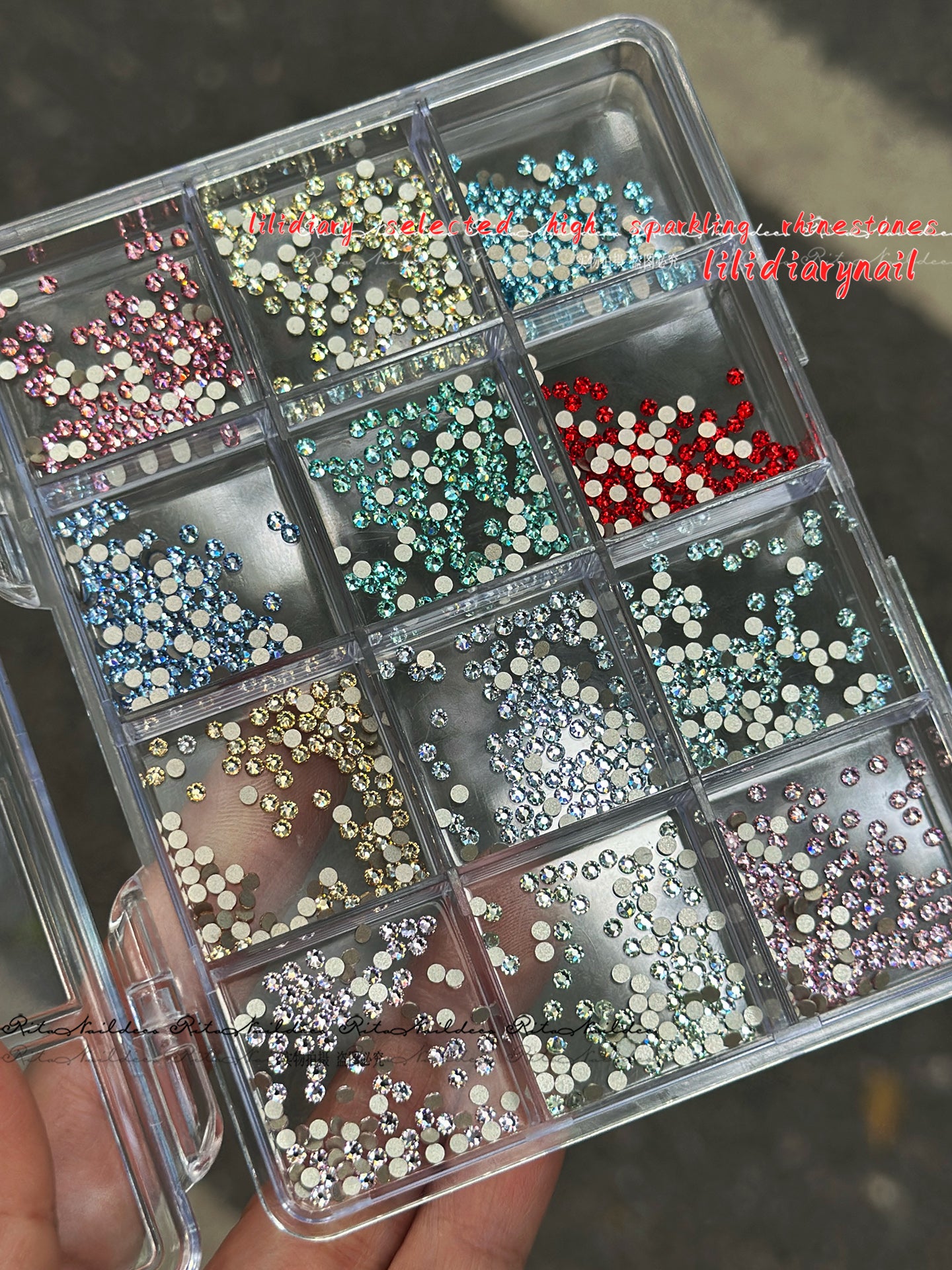 1:1 Swarovski Version Flat back High Sparkling  Rhinestones