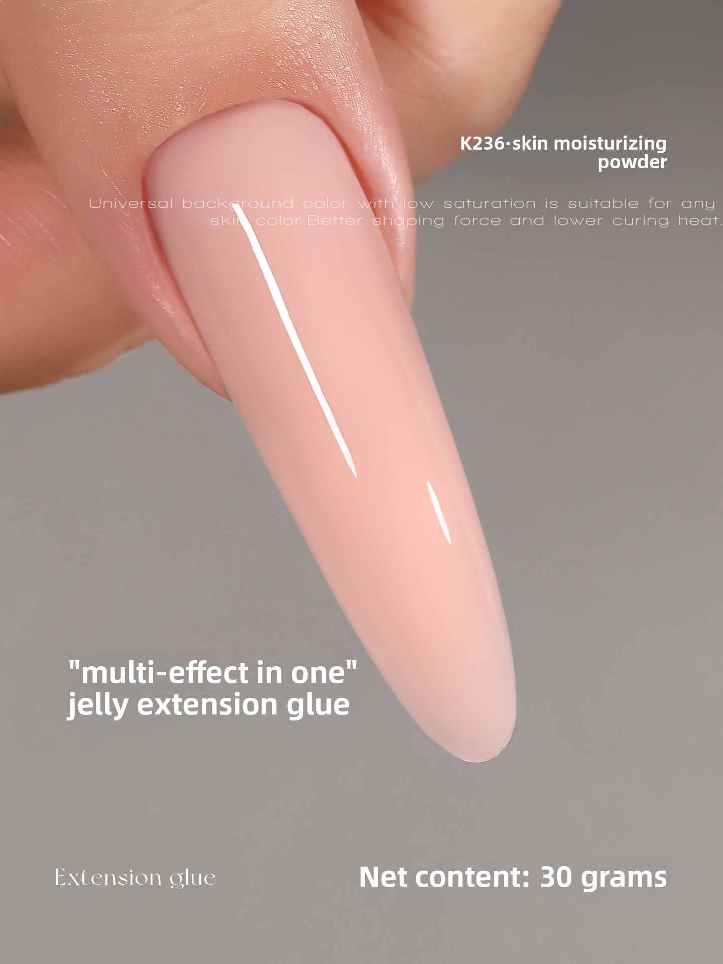 MR NAIL French Nail Forms & 3D Acrylic Builder Gel  Quick Extension Self-leveling