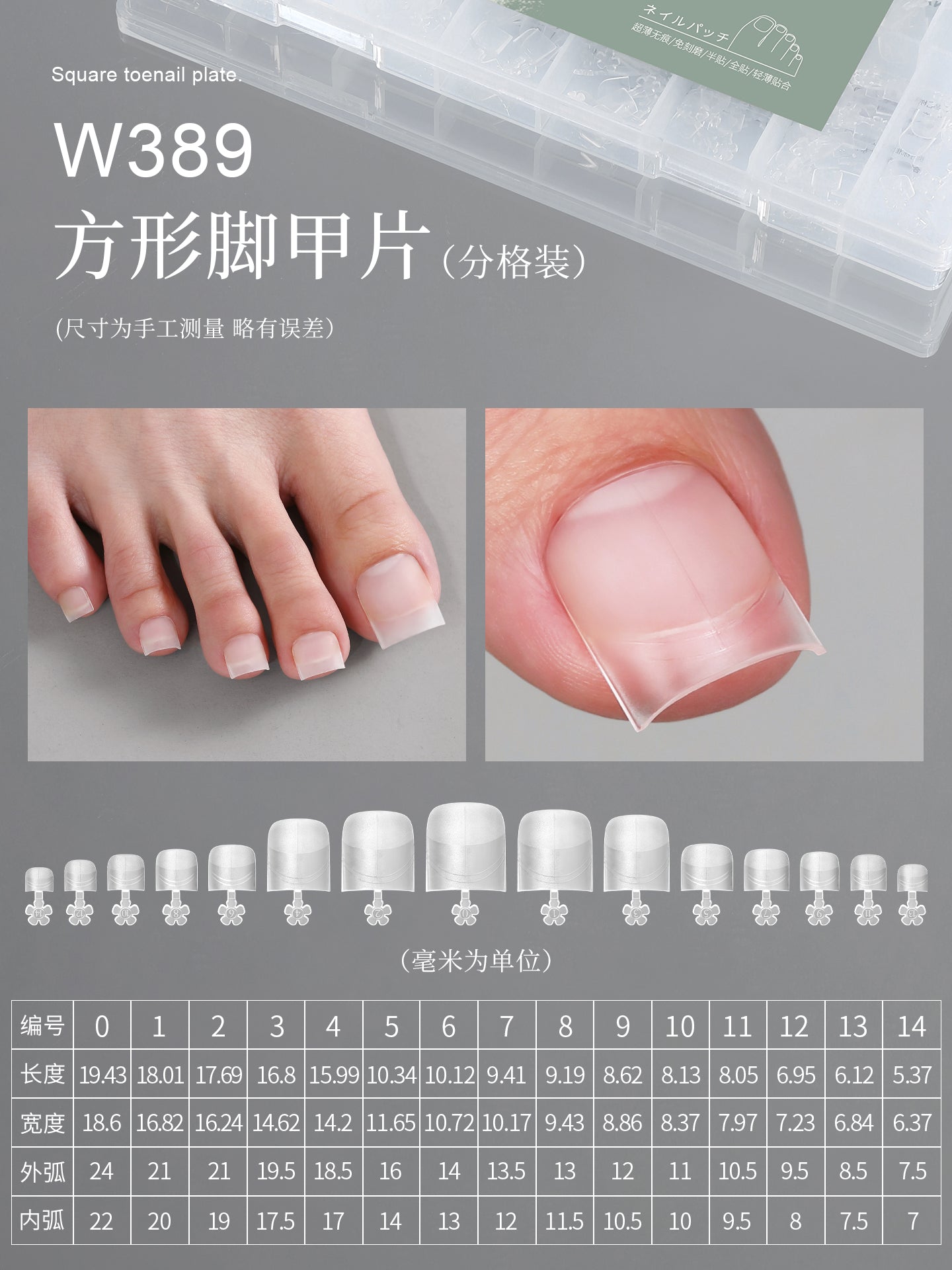 Mr Nail Specialized for nail art salons, 22 styles of ultra-thin, seamless, fully or partially attached Nail Tips