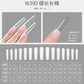 Mr Nail Specialized for nail art salons, 22 styles of ultra-thin, seamless, fully or partially attached Nail Tips