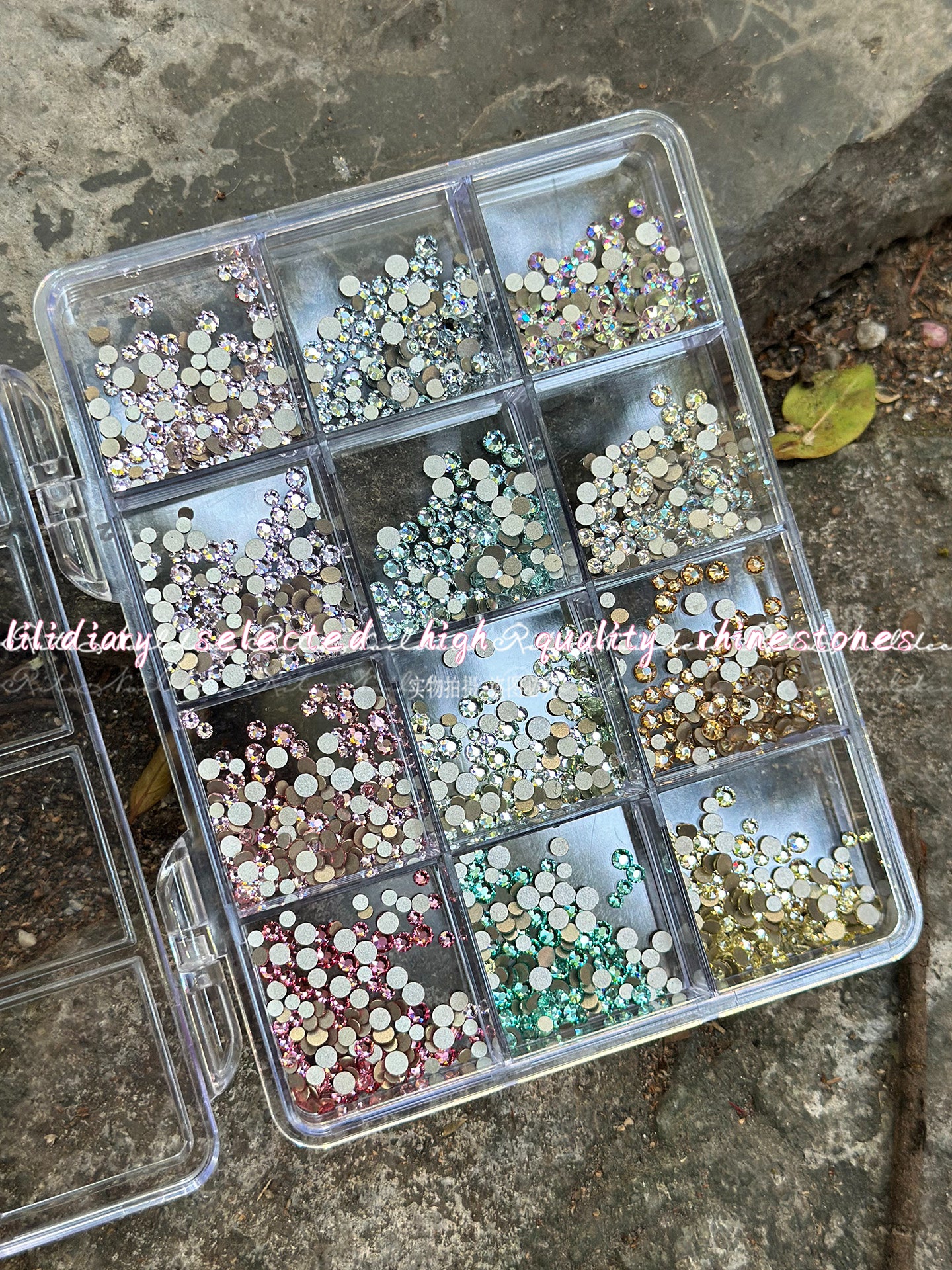 1:1 Swarovski Version Flat back High Sparkling  Rhinestones