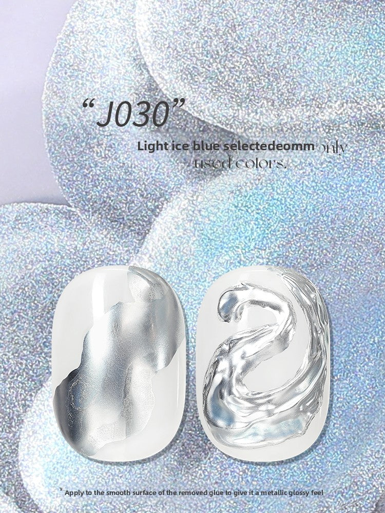 Nail Art Metallic Gradient Blending Solution