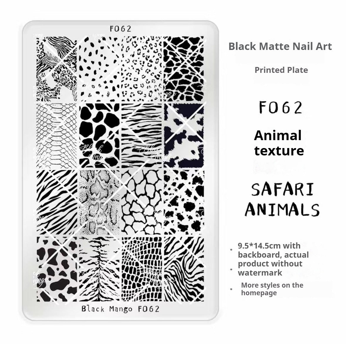 Collections-Black Magic Stamping Plate
